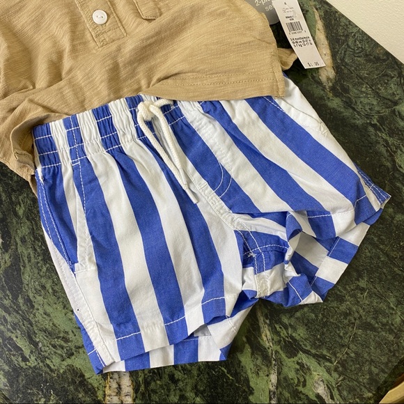 baby boy henley and shorts - Picture 6 of 6